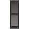 Ekena Millwork Mid-America Vinyl, Standard Size Cathedral Top Center Mullion, Open Louver Shutter, 11452010, PR 00011452010 - alternate 3